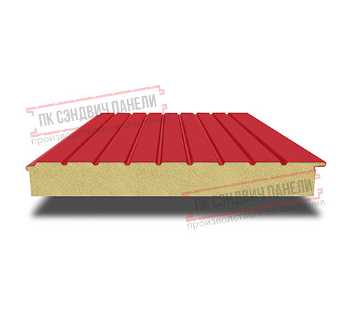 Сэндвич-панели двухслойные с пенополиуретаном, ширина 1200 мм, толщина 50 мм, 0.5, RAL3020