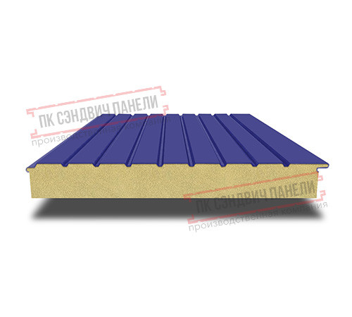 Сэндвич-панели двухслойные с пенополиуретаном, ширина 1200 мм, толщина 50 мм, 0.5, RAL5002