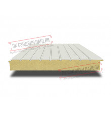 Сэндвич-панели двухслойные с пенополиуретаном, ширина 1200 мм, толщина 50 мм, 0.5, RAL9002