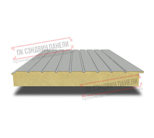 Сэндвич-панели двухслойные с пенополиуретаном, ширина 1200 мм, толщина 50 мм, 0.5, RAL9006