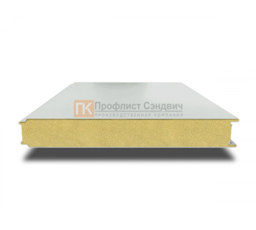 Сэндвич панели гладкие с пенополиизоциануратом, ширина 1200 мм, толщина 20 мм, 0.5/0.5, RAL7035