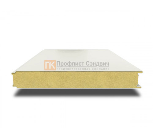 Сэндвич панели гладкие с пенополиизоциануратом, ширина 1200 мм, толщина 20 мм, 0.5/0.5, RAL9003