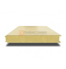 Сэндвич панели гладкие с пенополиизоциануратом, ширина 1200 мм, толщина 40 мм, 0.5/0.5, RAL1014