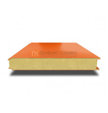 Сэндвич панели гладкие с пенополиизоциануратом, ширина 1200 мм, толщина 20 мм, 0.5/0.5, RAL2004