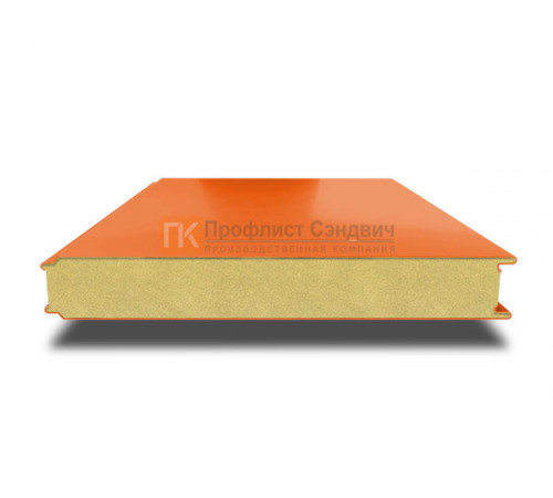 Сэндвич панели гладкие с пенополиизоциануратом, ширина 1200 мм, толщина 20 мм, 0.5/0.5, RAL2004