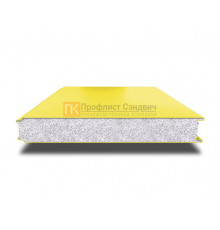 Сэндвич панели гладкие с пенополистиролом, ширина 1200 мм, толщина 20 мм, 0.5/0.5, RAL1018