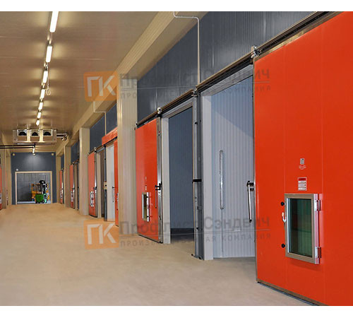 Сэндвич-панель для холодильных камер с минеральной ватой, ширина 1200 мм, толщина 100 мм, 0.5/0.5, RAL7024 Сэндвич-панель для холодильных камер с минеральной ватой, ширина 1200 мм, толщина 100 мм, 0.5/0.5, RAL7024