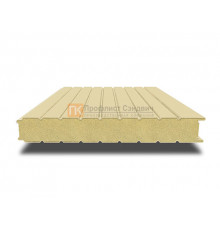 Сэндвич-панель для холодильных камер с пенополиизоциануратом, ширина 1000 мм, толщина 40 мм, 0.5/0.5, RAL1014