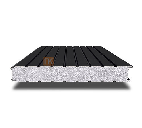 Сэндвич-панель для холодильных камер с пенополистиролом, ширина 1200 мм, толщина 20 мм, 0.5/0.5, RAL9005