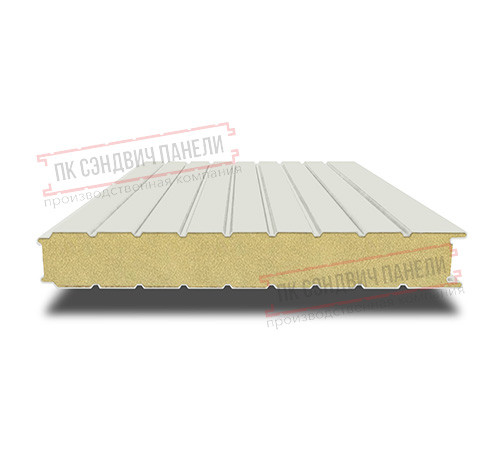 Сэндвич панели стеновые с пенополиизоциануратом, ширина 1200 мм, толщина 10 мм, 0.5/0.5, RAL9002 Сэндвич панели стеновые с пенополиизоциануратом, ширина 1200 мм, толщина 10 мм, 0.5/0.5, RAL9002