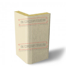 Угловая сэндвич-панель вертикальная из пенополиизоцианурата, 0.5/0.5, ширина 1000 мм, толщина 40 мм, RAL1015