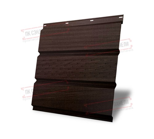 Софит металлический центральная перфорация 0,45 Print Elite с пленкой Nordic Wood Софит металлический центральная перфорация 0,45 Print Elite с пленкой Nordic Wood