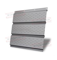 Софит металлический полная перфорация 0,45 Print Elite с пленкой Milky Wood