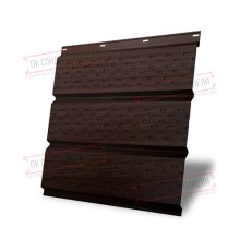 Софит металлический полная перфорация 0,45 Print Elite с пленкой Nordic Wood