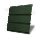 Софит металлический полная перфорация 0,5 GreenCoat Pural BT с пленкой RR 11 темно-зеленый (RAL 6020 хромовая зелень)