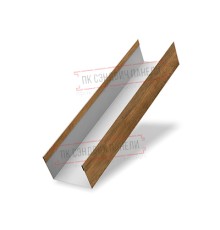 Крышка 45х20 жалюзи Texas 0,45 Print Premium Antique Wood