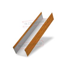 Крышка 45х20 жалюзи Texas 0,45 Print Elite Golden Wood