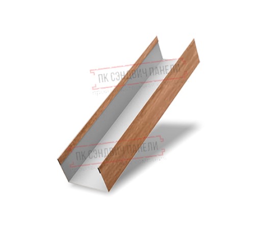 Крышка 45х20 жалюзи Texas 0,45 Print Elite Honey Wood