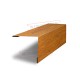 Планка завершающая 50х50 жалюзи Milan 0,45 Print Elite Golden Wood
