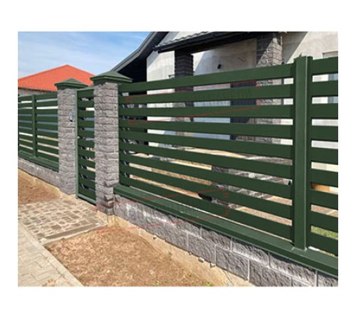 Крышка 45х20 жалюзи Texas 0,5 GreenCoat Pural BT, matt RR 11 темно-зеленый (RAL 6020 хромовая зелень)