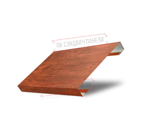 Ламель лицевая 150 Texas стартовая/финишная для калиток и ворот 0,45 Print Elite Cherry Wood Ламель лицевая 150 Texas стартовая/финишная для калиток и ворот 0,45 Print Elite Cherry Wood