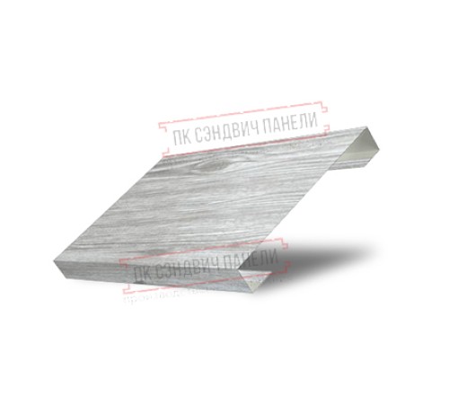 Ламель лицевая 150 жалюзи Texas 0,45 Print Elite Snow Wood