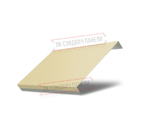 Ламель обратная 150 Texas стартовая/финишная для калиток и ворот 0,45 PE с пленкой RAL 1014 слоновая кость Ламель обратная 150 Texas стартовая/финишная для калиток и ворот 0,45 PE с пленкой RAL 1014 слоновая кость