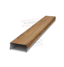 Крепежная планка верхняя Texas 0,45 Print Elite Antique Wood