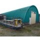 Профнастил H112ПГ-1.1, для бескаркасных ангаров, Полиэстер RAL 5021