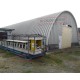 Профнастил H112ПГ-0.9, для бескаркасных ангаров, Полиэстер RAL 7004