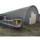 Профнастил H112ПГ-0.85, для бескаркасных ангаров, Полиэстер RAL 7005