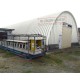 Профнастил H112ПГ-0.9, для бескаркасных ангаров, Полиэстер RAL 9003