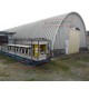 Профнастил H112ПГ-0.85, для бескаркасных ангаров, Полиэстер RAL 9006