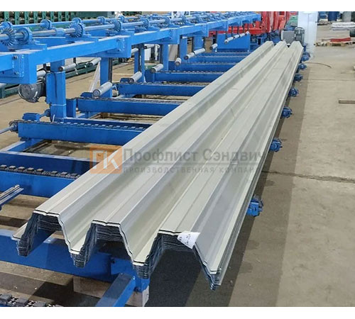 Профнастил Н153-840 RAL8004 Полиэстер-0,7