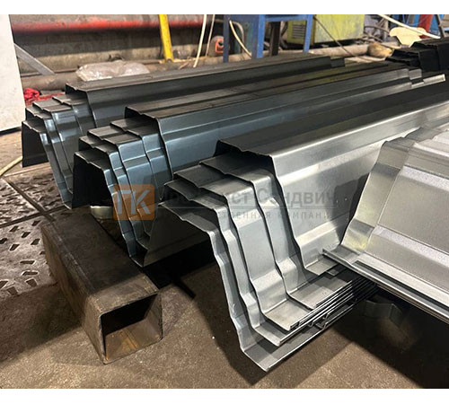 Профнастил Н153-840 Оцинкованный-0,8