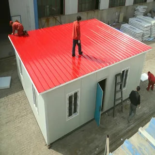 Кровельная система из сэндвич панелей