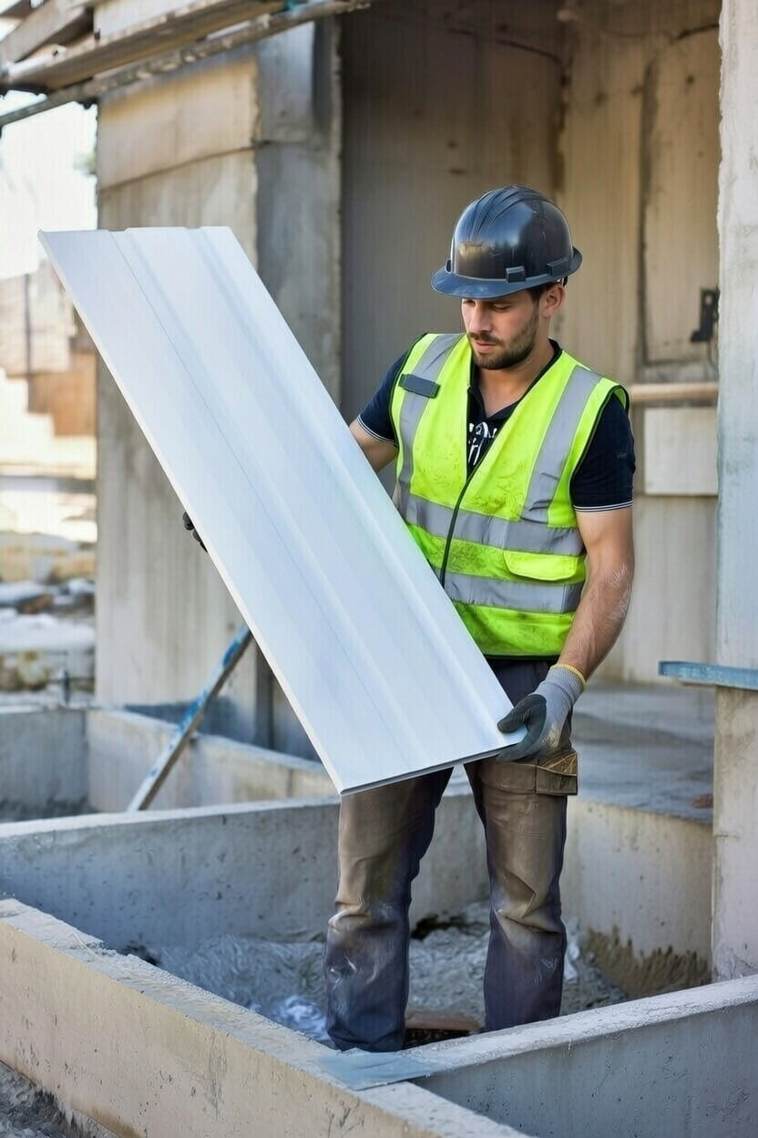 Узлы кровельных панелей