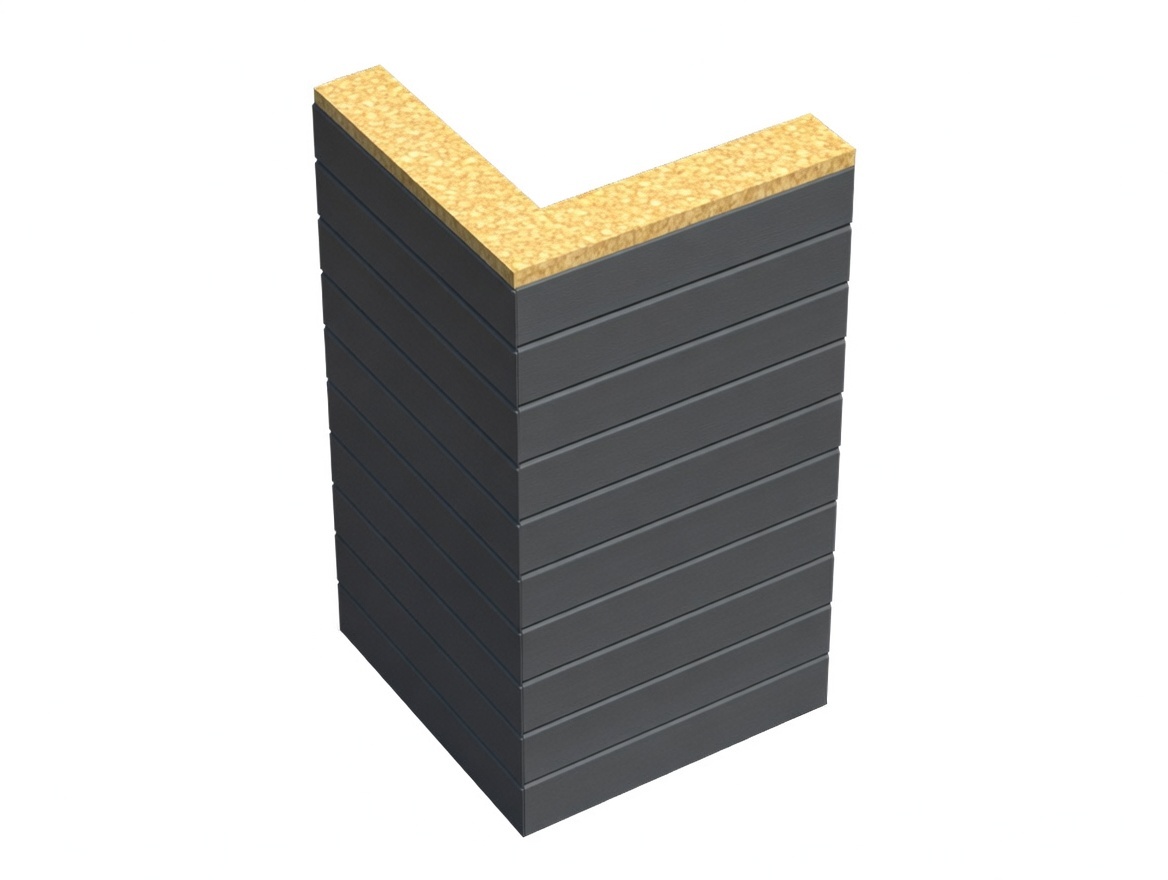 Вертикальные угловые сэндвич-панели