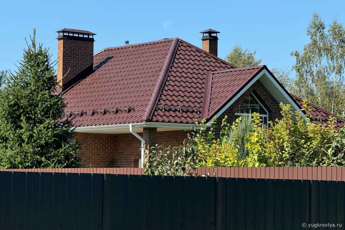 Металлочерепица Монтерроса — объект 1