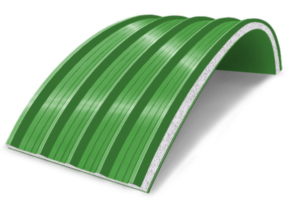 Арочные сэндвич-панели в СПб и ЛО