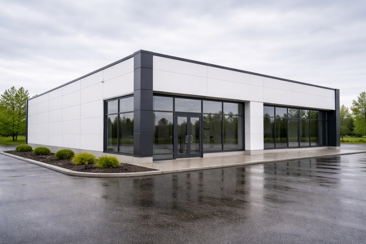 Стеновые панели 200 мм для коммерческих объектов