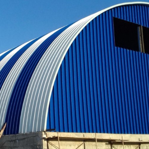 Арочный профнастил С21ПГ — объект 2