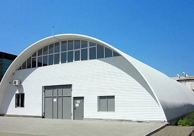 Арочный профнастил С21ПГ — объект 2