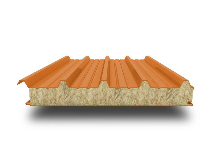 Кровельная сэндвич-панель 60 мм минвата RAL 2004