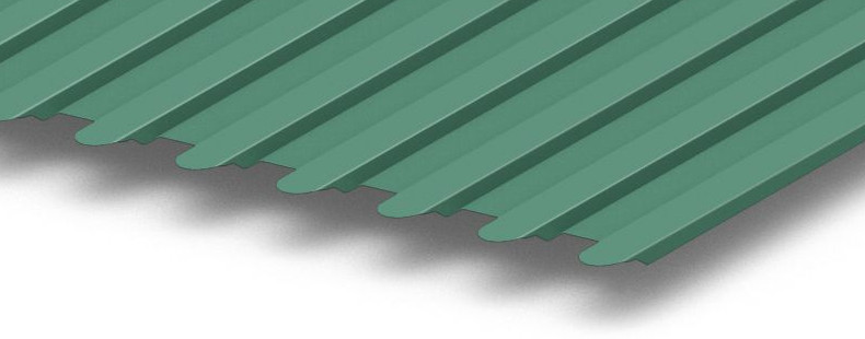 Профнастил С20Б с фигурным резом