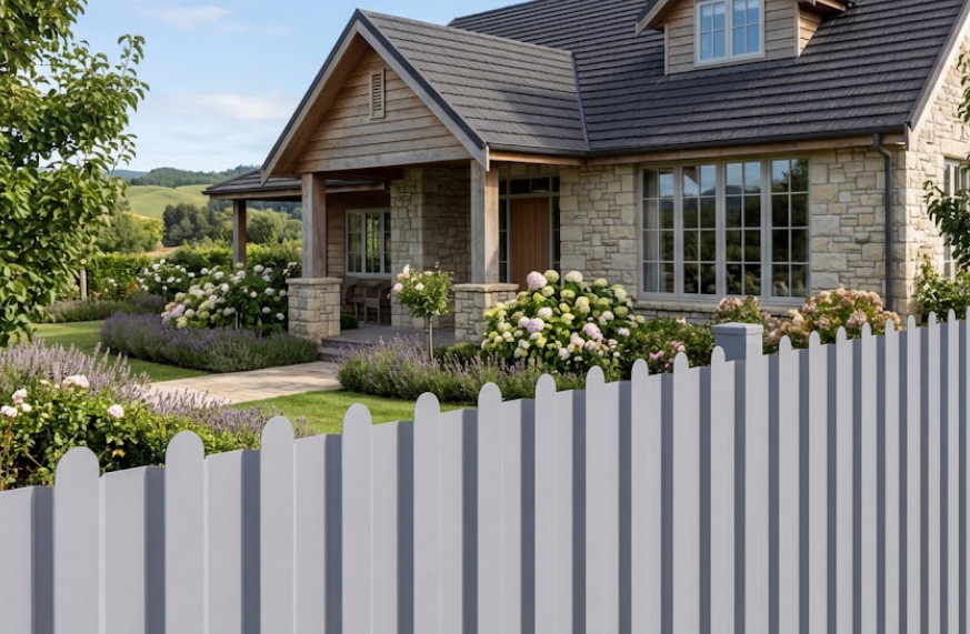 Профнастил С20Б с фигурным резом для забора