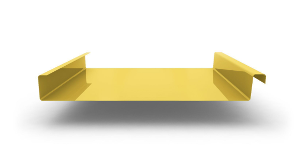 Двойной стоячий фальц из оцинкованной стали