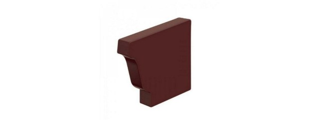 Заглушка желоба с полимерным покрытием