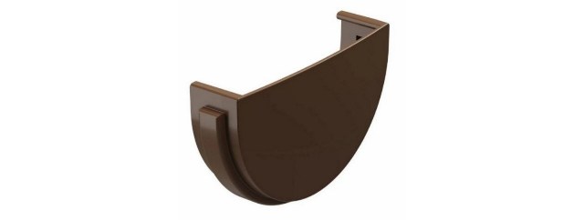 Правая заглушка желоба