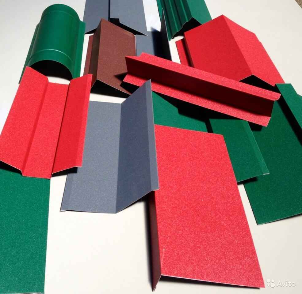 Доборные элементы для стен и заборов — пример узла